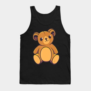 Toy teddy bear graphic Tank Top